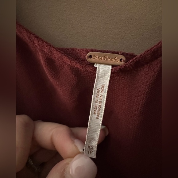 Free People Sheer Beaded Slip Top - Picture 3 of 6